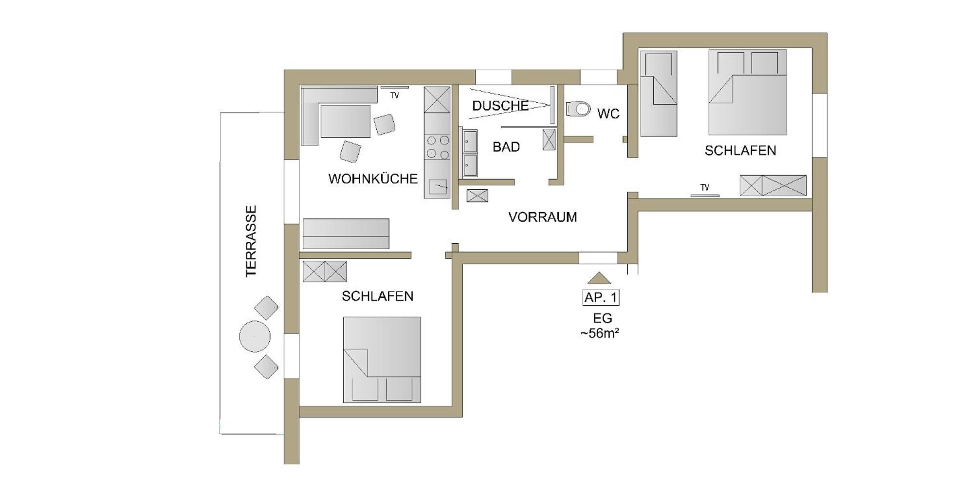 Appartements Sonnrain Flachau Eksteriør billede